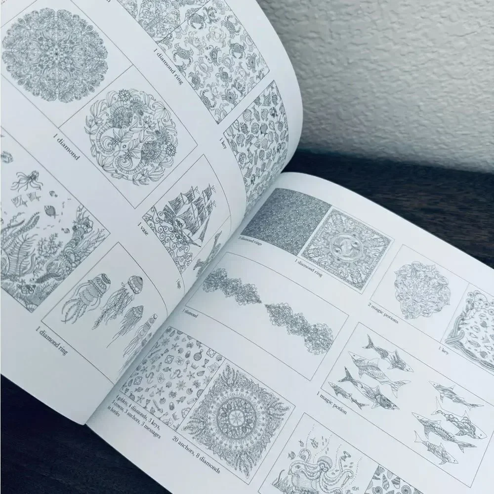 Lost Ocean Adult Coloring Book Johanna Basford